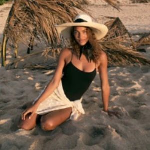 NWT Free People Black Voodoo Duo Bodysuit